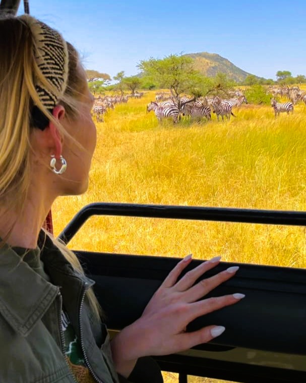 Scenic riverside landscape on a Selous safari day trip